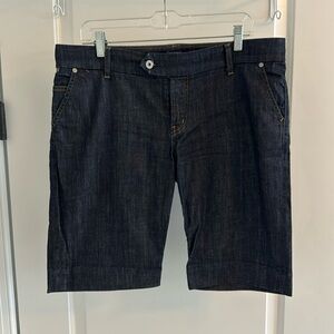Citizens of Humanity trouser style jean shorts size 32